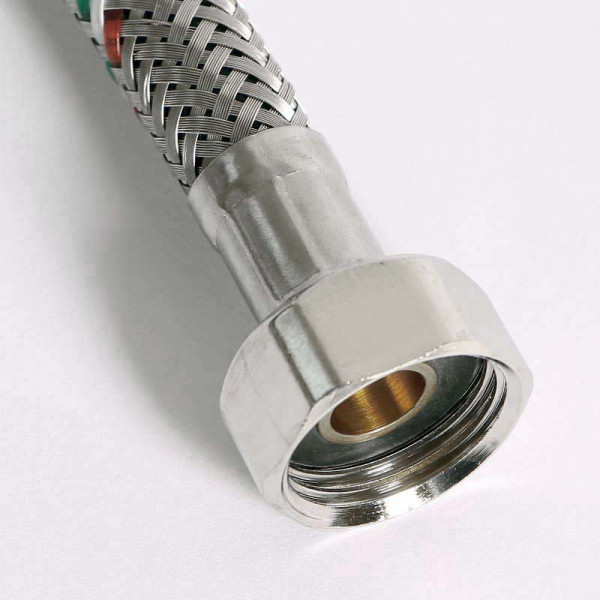 Подводка гибкая Uni-Fitt 500 мм 1/2" НВ DN 8 оплётка из нерж. стали (501S2005) Подводка гибкая Uni-Fitt 500 мм 1/2" НВ DN 8 оплётка из нерж. стали (501S2005)