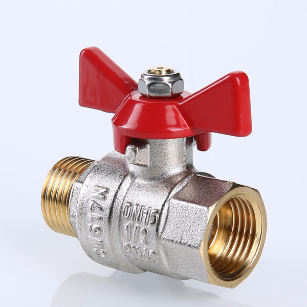 Кран 1/2" ВН шаровый Valtec Base (красная бабочка) VT.218.N.04 Кран 1/2" ВН шаровый Valtec Base (красная бабочка) VT.218.N.04
