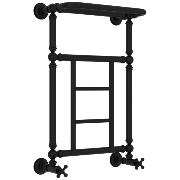 Полотенцесушитель водяной Сунержа Ренессанс 660x400 матовый черный (31-0282-6640)