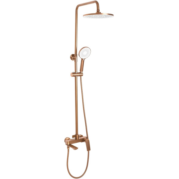 Душевая система с изливом Rea Avalon Copper mat (REA-P2418)