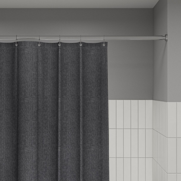 Шторка для ванн текстильная Iddis D?cor 180x200 серая (DL03P18i11) Шторка для ванн текстильная Iddis D?cor 180x200 серая (DL03P18i11)