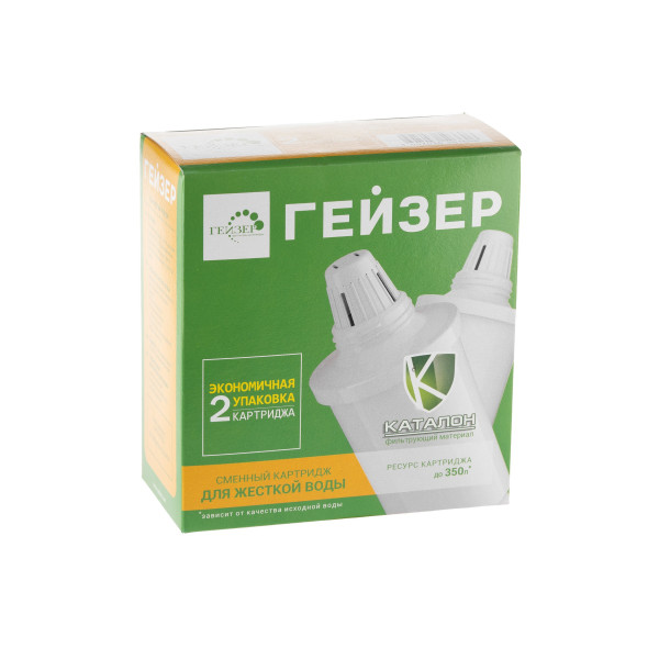 Комплект сменных картриджей к фильтру-кувшину 502 (2 шт.) (50033) Комплект сменных картриджей к фильтру-кувшину 502 (2 шт.) (50033)