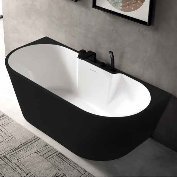 Ванна акриловая Abber 170x80x60 черная (AB9296-1.7MB)