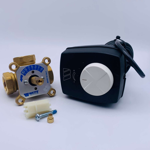 Вентиль трёхходовой смесительный Watts V3GB 3/4" ВР Kvs 6 (с сервоприводом MV 60) (10027991) Вентиль трёхходовой смесительный Watts V3GB 3/4" ВР Kvs 6 (с сервоприводом MV 60) (10027991)