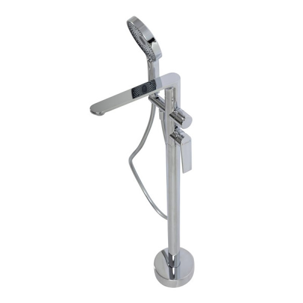 Смеситель напольный Cezares Comfort хром глянцевый (COMFORT-VDP-01)