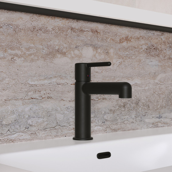 Смеситель для раковины Iddis Aiger черный (AIGBL00i01) Смеситель для раковины Iddis Aiger черный (AIGBL00i01)