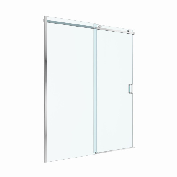 Душевая дверь BelBagno Soft Close-2 160x200 стекло прозрачное, профиль хром глянцевый (SOFT_CLOSE-2-BF-1-160-C-Cr)