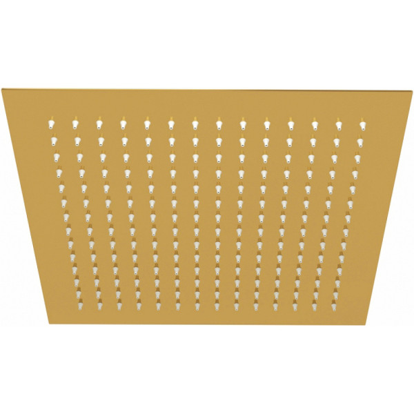 Верхний душ WasserKRAFT 300*300 золотой (A261)