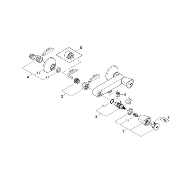 Смеситель для душа Grohe Costa S (26317001)