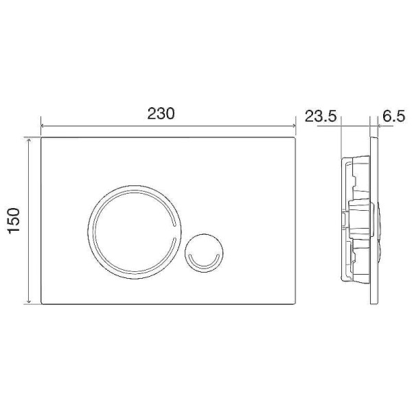 Инсталляция для унитаза с клавишей BelBagno белый (BB002-80/BB014-SR-BIANCO)