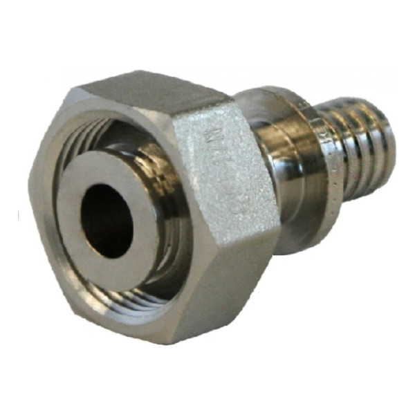Соединение прямое Rehau Rautitan RX+ 16*3/4"(18) ЕК с накидной гайкой (никель) (11691751001) Соединение прямое Rehau Rautitan RX+ 16*3/4"(18) ЕК с накидной гайкой (никель) (11691751001)