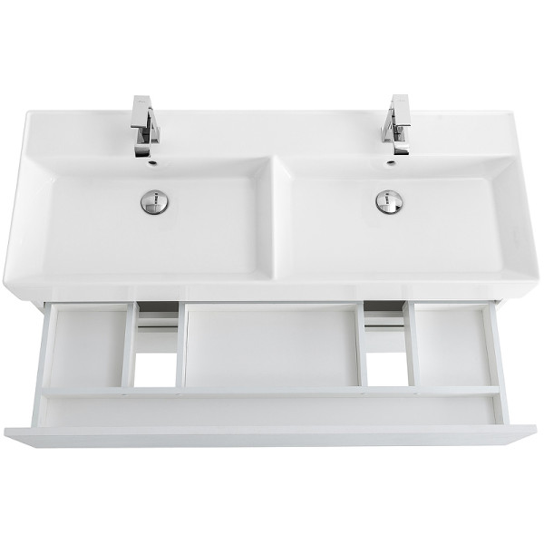 Тумба подвесная Cezares Molveno 46 120x50 Bianco Ghiaccio (MOLVENO 46-120-2C-SO-2-BG)