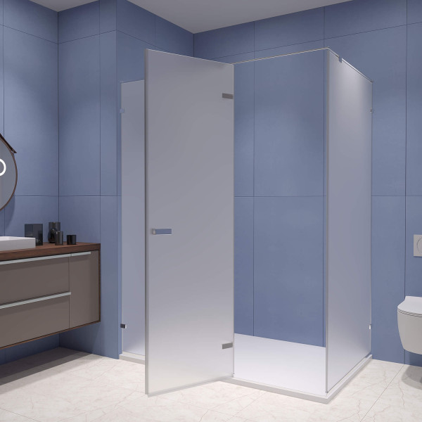 Душевой уголок RGW Stilvoll 100x90 стекло матовое, профиль хром (353204009-21) Душевой уголок RGW Stilvoll 100x90 стекло матовое, профиль хром (353204009-21)