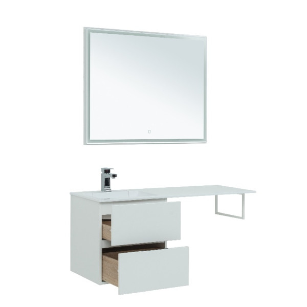 Тумба подвесная Aquanet Алвита 48 480х480х528 2 ящика, белая (243660)