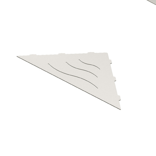 Полка в ванную комнату RGW MT-02W белая (49279902-01)