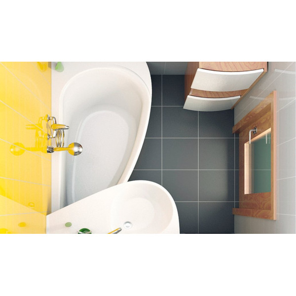 Ванна акриловая Ravak Avocado 150х75 R без гидромассажа (CS01000000) Ванна акриловая Ravak Avocado 150х75 R без гидромассажа (CS01000000)