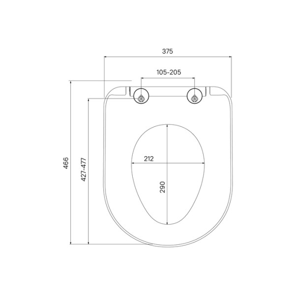 Сиденье для унитаза Iddis дюропласт c soft-close, Easy Fix белое (067DPSEi31)