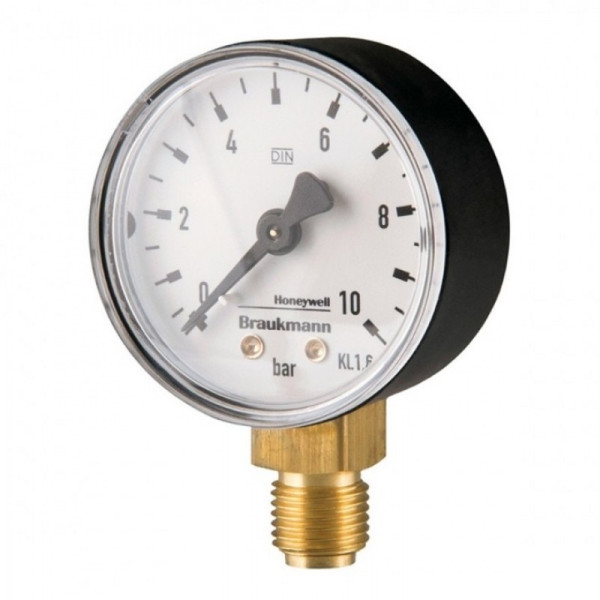Манометр радиальный 1/4" 50 мм 10 бар Honeywell M38K (M38K-A10) Манометр радиальный 1/4" 50 мм 10 бар Honeywell M38K (M38K-A10)