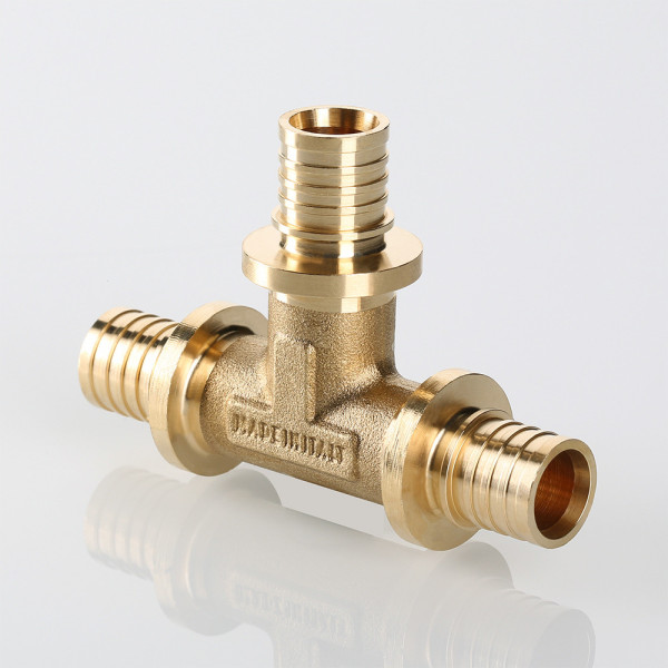 Тройник 25х25х25 Valtec PE-Xa VTm.431.BG (латунь) VTm.431.BG.252525 Тройник 25х25х25 Valtec PE-Xa VTm.431.BG (латунь) VTm.431.BG.252525