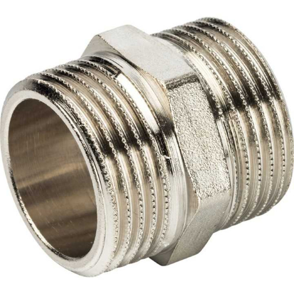 Ниппель 3/4" Stout (никель) SFT-0004-003434 Ниппель 3/4" Stout (никель) SFT-0004-003434