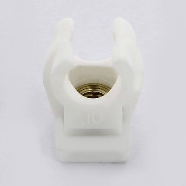 Клик 14-15 мм Walraven BIS с латунной втулкой М6 (белый) (0853015)