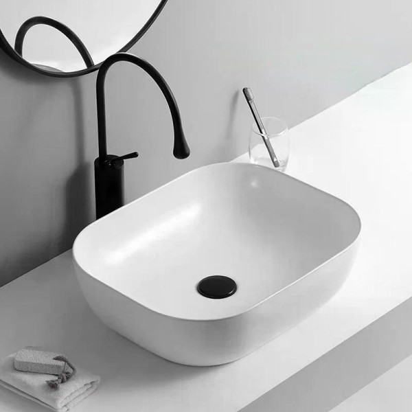 Раковина накладная RGW GS-23 32x465x135 белая (812123-1)