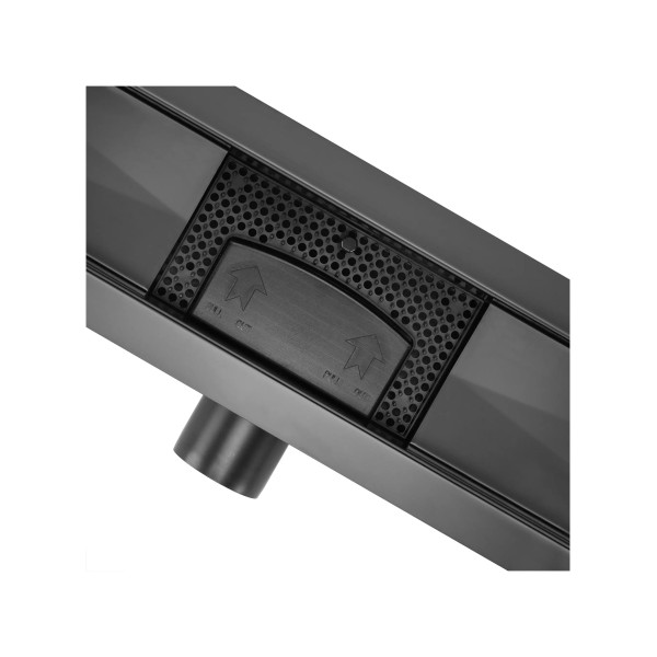 Лоток душевой Rea Neox 500 Black черный матовый (REA-G6600)