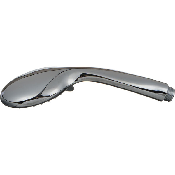 Душевая лейка Melodia 100 мм 3 функции, хром/серый (MKP20419)