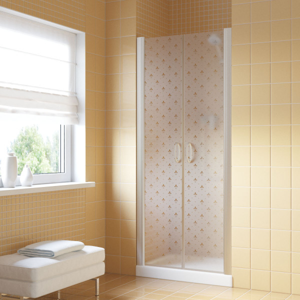 Душевая дверь Vegas Glass 90х190 E2P 90 07 R05 стекло флёр-де-лис