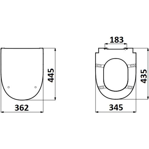 Сиденье для унитаза Creavit с микролифтом белое (KC3103.02.0000E)