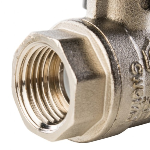 Кран 1/2" ВВ шаровый Stout (черная бабочка, полнопроходной) SVB-0002-000015