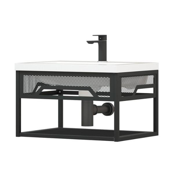 Тумба подвесная Melodia Металлика 60 (Como 60) подвесная металл черная (MFR80104BK) Тумба подвесная Melodia Металлика 60 (Como 60) подвесная металл черная (MFR80104BK)