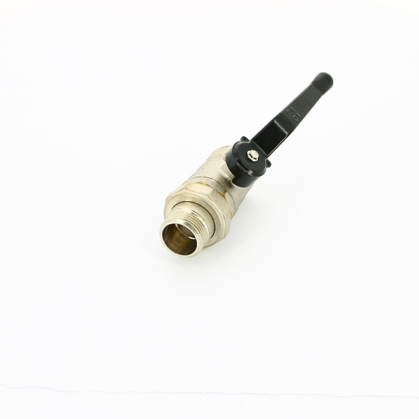 Кран 1" шаровый со сгоном LD Pride (чёрная ручка) (LD 47.307.25) Кран 1" шаровый со сгоном LD Pride (чёрная ручка) (LD 47.307.25)