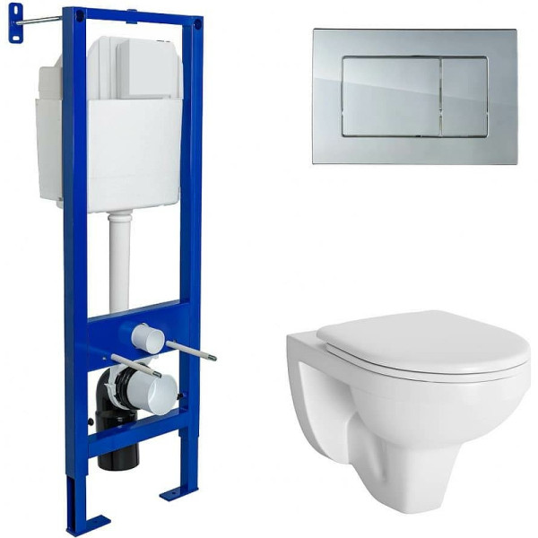 Комплект инсталляция с унитазом Berges Atom10 c с кнопкой хром, с сиденьем микролифт (042429) Комплект инсталляция с унитазом Berges Atom10 c с кнопкой хром, с сиденьем микролифт (042429)