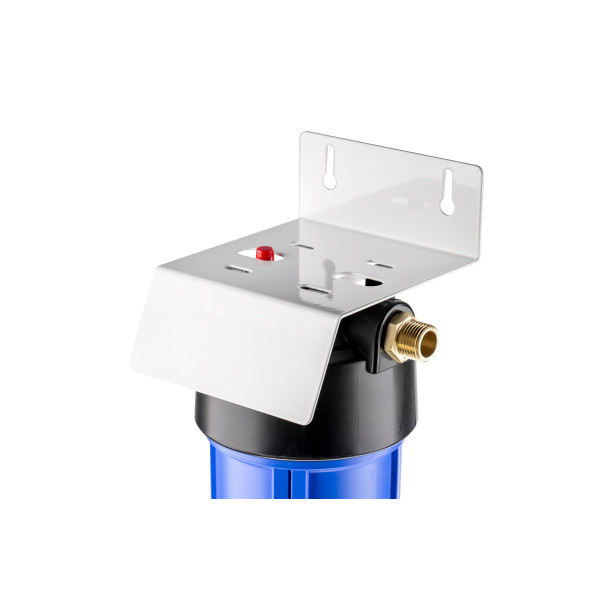 Фильтр колбовый Гейзер 1/2" 20SL (синий, для холодной воды) (50519) Фильтр колбовый Гейзер 1/2" 20SL (синий, для холодной воды) (50519)