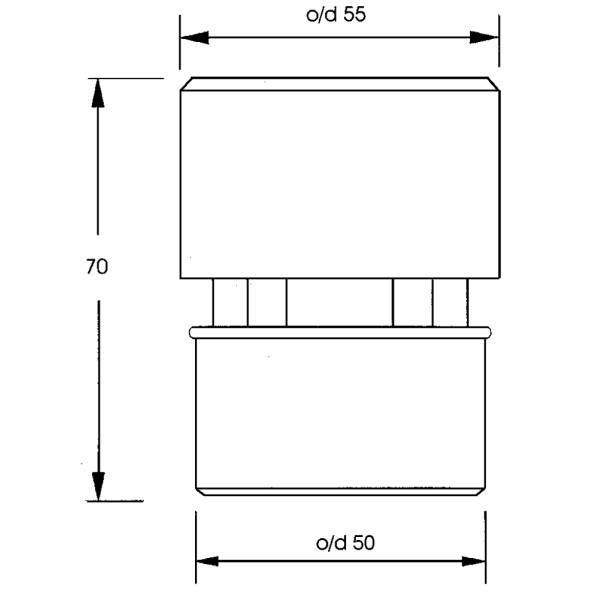 Клапан вакуумный McAlpine 50 (3 л/сек) (MRAA4)