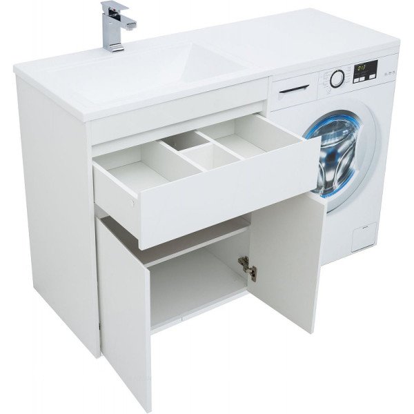 Тумба напольная Aquanet Токио 68 белый (напольная, 1 ящик, 2 дверцы) (00237746) Тумба напольная Aquanet Токио 68 белый (напольная, 1 ящик, 2 дверцы) (00237746)