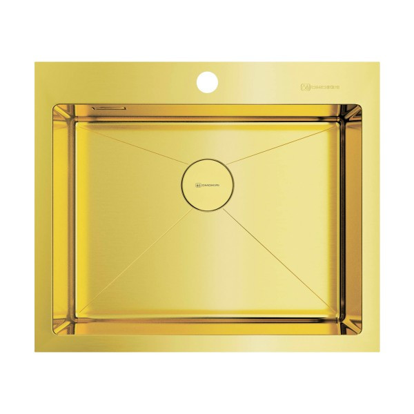 Мойка для кухни врезная Omoikiri Akisame 59-LG 590х510 светлое золото (4973082) Мойка для кухни врезная Omoikiri Akisame 59-LG 590х510 светлое золото (4973082)