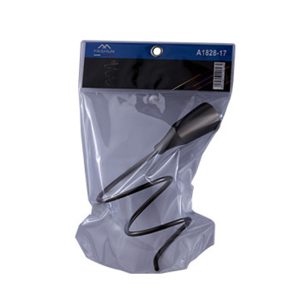 Держатель для фена Fashun L=163x135 мм H=136 мм PVD цинк. сплав + сталь графит (A1828-17)