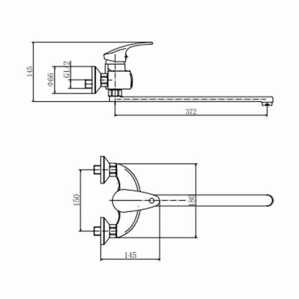 Смеситель для ванны и душа Fashun с душевым комплектом хром (A2221) Смеситель для ванны и душа Fashun с душевым комплектом хром (A2221)