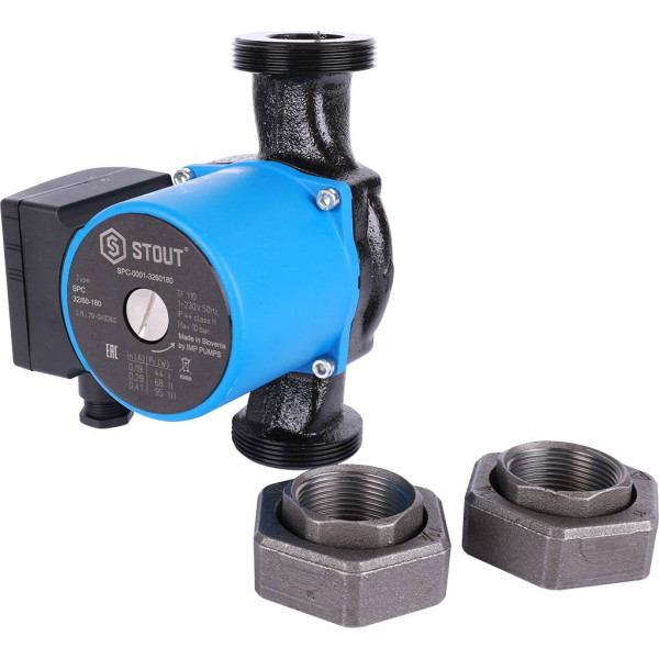 Насос циркуляционный Stout 32/60-180 (SPC-0010-3260180) Насос циркуляционный Stout 32/60-180 (SPC-0010-3260180)