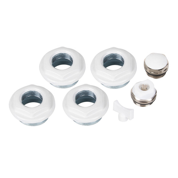 Комплект универсальный для монтажа радиатора Royal Thermo 1/2'' (белый) (RT1/2W)