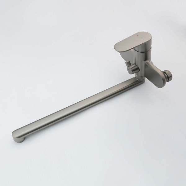 Смеситель для ванны и душа Aquatek Ника оружейная сталь (AQ1842BGM) Смеситель для ванны и душа Aquatek Ника оружейная сталь (AQ1842BGM)