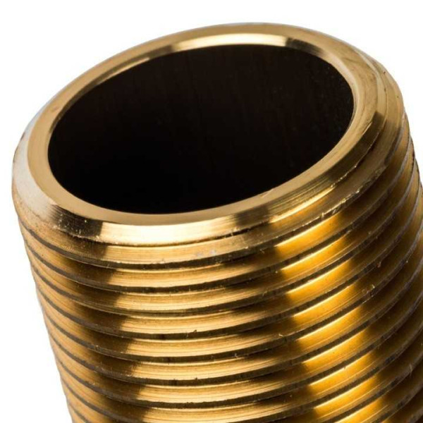 Сгон трубный 1/2"х200 мм. Stout (латунь) SFT-0032-012200 Сгон трубный 1/2"х200 мм. Stout (латунь) SFT-0032-012200