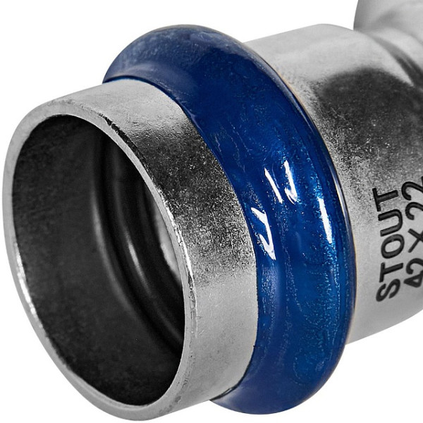Муфта 42х22 однораструбная Stout SSS-2020 НПр-ВПр (нерж.ст., пресс) SSS-2020-004222 Муфта 42х22 однораструбная Stout SSS-2020 НПр-ВПр (нерж.ст., пресс) SSS-2020-004222