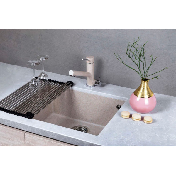 Коврик для мойки Omoikiri ROLL-01-LG 425x350 черный (4997001)