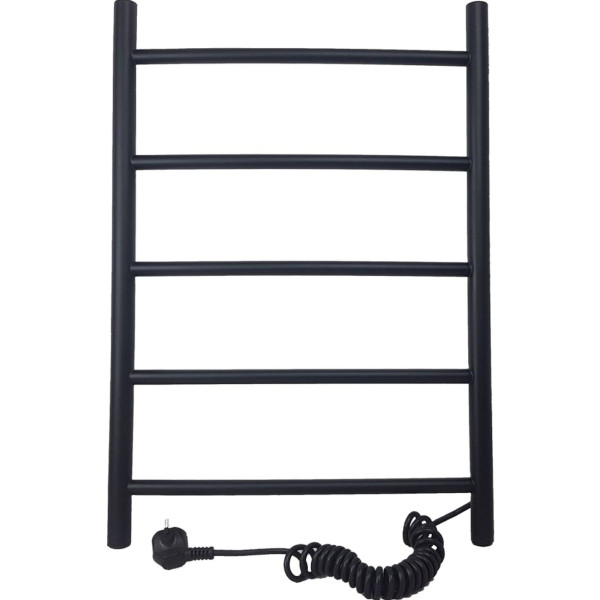 Полотенцесушитель электрический INDIGO ARC 525*800 черный муар (LCAE80-50BRR)