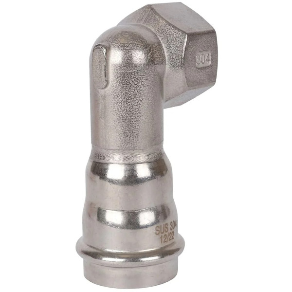 Переход угловой 35х1"В Rommer из нержавеющей стали (пресс) (RSS-0009-000351) Переход угловой 35х1"В Rommer из нержавеющей стали (пресс) (RSS-0009-000351)