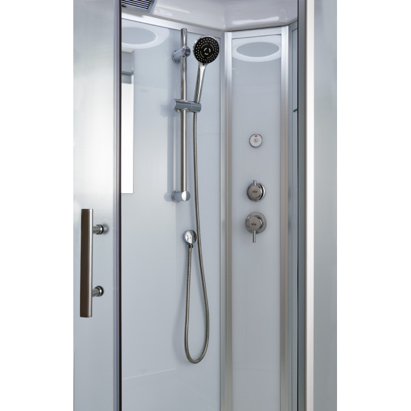 Душевая кабина Timo T-6610 Silver R 110x85x220 стекло матовое, профиль хром (T-6610 S R)