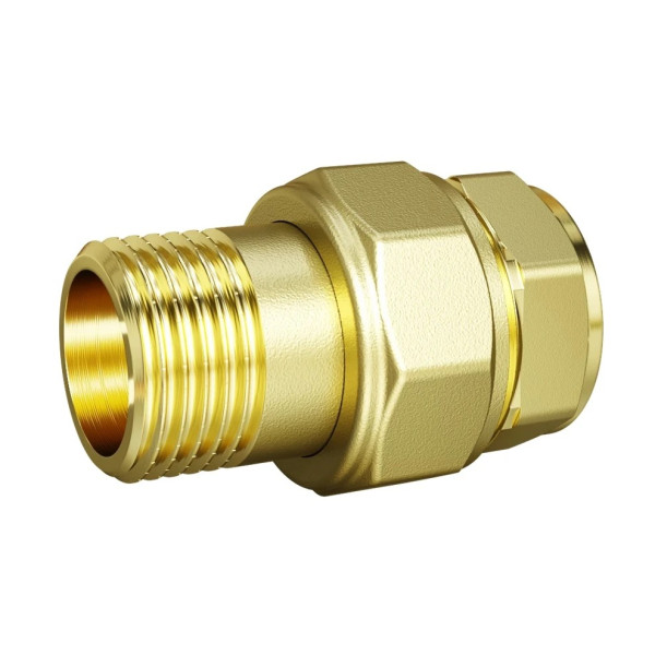 Сгон прямой 3/4" ВН с прокладкой O-RING LD Pride (латунь) (LD.65.520.20) Сгон прямой 3/4" ВН с прокладкой O-RING LD Pride (латунь) (LD.65.520.20)